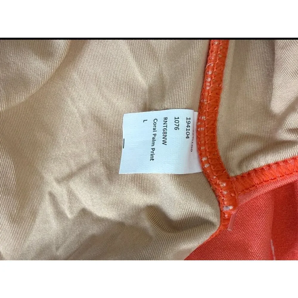 American Apparel Tropical Palm Tree One Piece Swim Suit